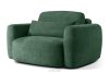 ELOSA Sofa und Sessel im japanischen Stil aus grünem Chenille-Stoff grün - Foto 18