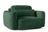 ELOSA Sofa und Sessel im japanischen Stil aus grünem Chenille-Stoff grün - Foto 19