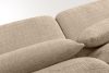 ELOSA Sofa und Sessel im Japandi-Stil aus beigem Chenille-Stoff beige - Foto 13