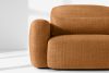 ELOSA Sofa und Sessel im japanischen Stil aus rotem Chenille-Stoff rot - Foto 8