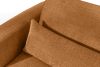 ELOSA Sofa und Sessel im japanischen Stil aus rotem Chenille-Stoff rot - Foto 10