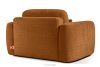 ELOSA Sofa und Sessel im japanischen Stil aus rotem Chenille-Stoff rot - Foto 20