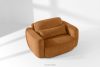 ELOSA Sofa und Sessel im japanischen Stil aus rotem Chenille-Stoff rot - Foto 25