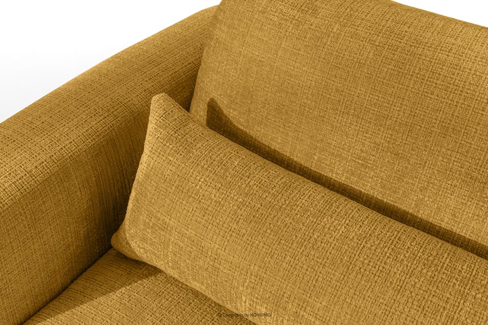 ELOSA Rechte Ecksofa und Sessel im japanischen Stil gelb gelb - Foto 9