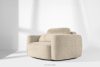 ELOSA Rechte Ecksofa und Sessel im Japandi-Stil cremefarben Chenille cremefarben - Foto 29