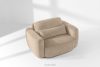 ELOSA Rechte Ecksofa und Sessel im Japandi-Stil beige Chenille beige - Foto 25