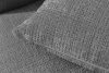ELOSA Linkes Ecksofa und Sessel im Japandi-Stil dunkelgrau Chenille dunkelgrau - Foto 12