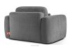 ELOSA Linkes Ecksofa und Sessel im Japandi-Stil dunkelgrau Chenille dunkelgrau - Foto 20