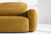 ELOSA Linkes Ecksofa und Sessel im japanischen Stil gelb gelb - Foto 8