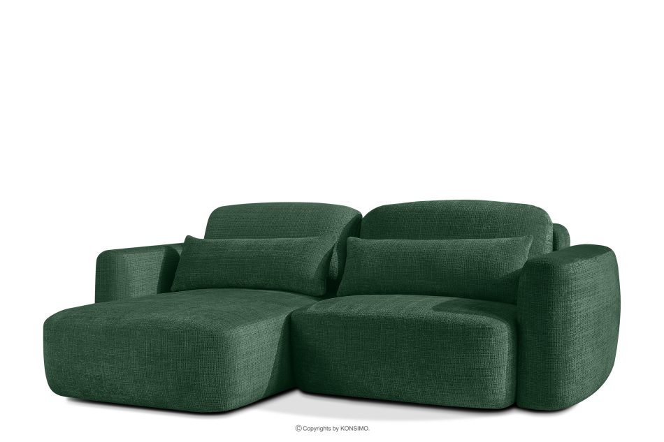 ELOSA Linkes Ecksofa und Sessel im japanischen Stil grün grün - Foto 4