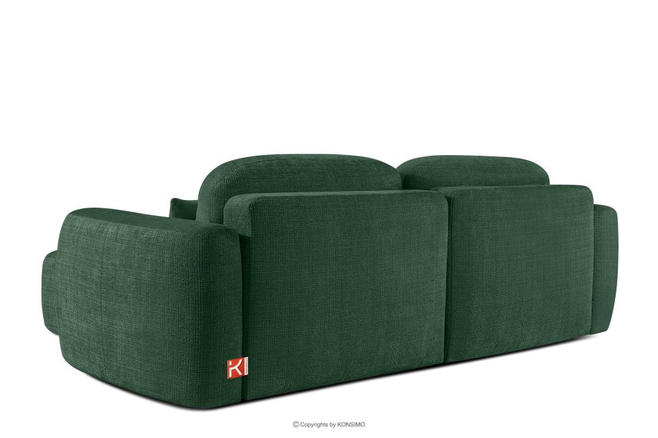 ELOSA Linkes Ecksofa und Sessel im japanischen Stil grün grün - Foto 6