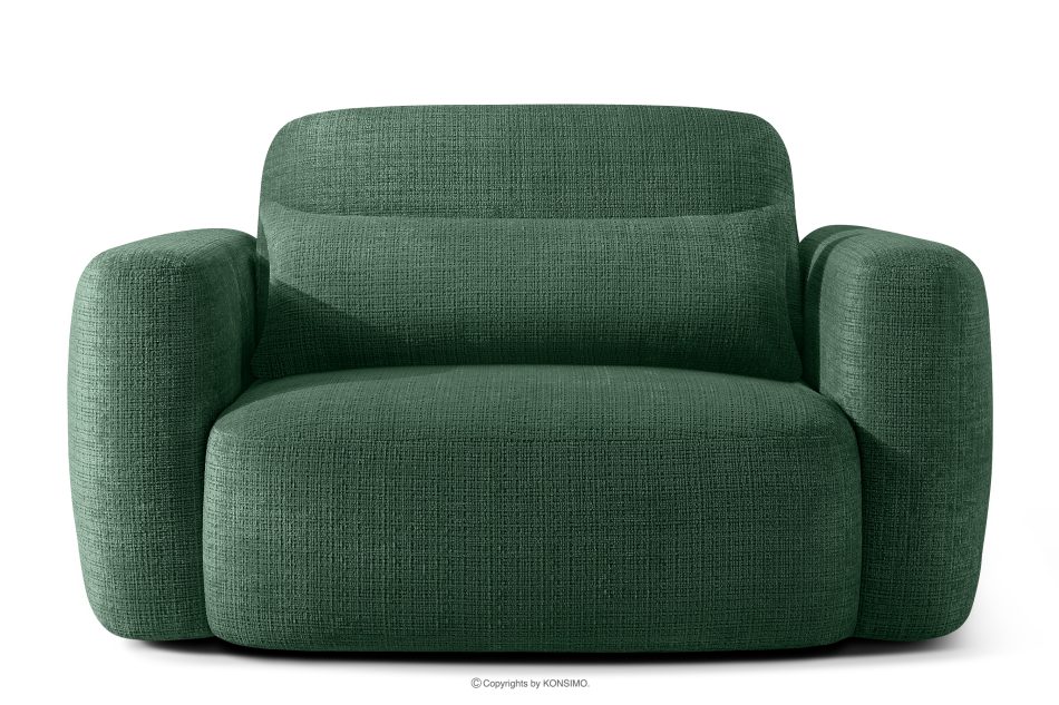 ELOSA Linkes Ecksofa und Sessel im japanischen Stil grün grün - Foto 16