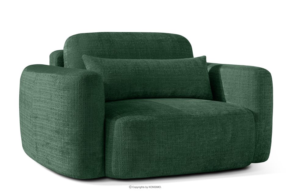 ELOSA Linkes Ecksofa und Sessel im japanischen Stil grün grün - Foto 18
