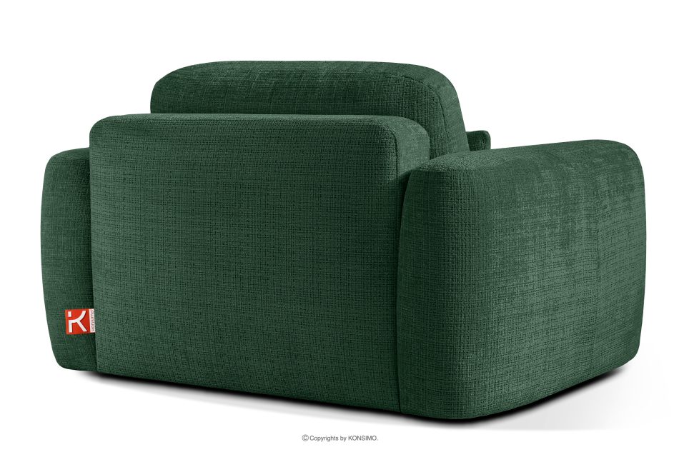 ELOSA Linkes Ecksofa und Sessel im japanischen Stil grün grün - Foto 19