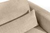 ELOSA Linkes Ecksofa und Sessel im Japandi-Stil beige Chenille beige - Foto 10