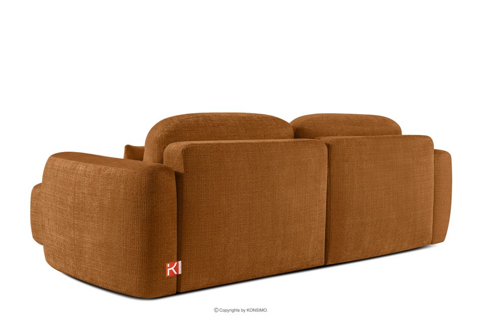 ELOSA Linkes Ecksofa und Sessel im japanischen Stil rot rot - Foto 6