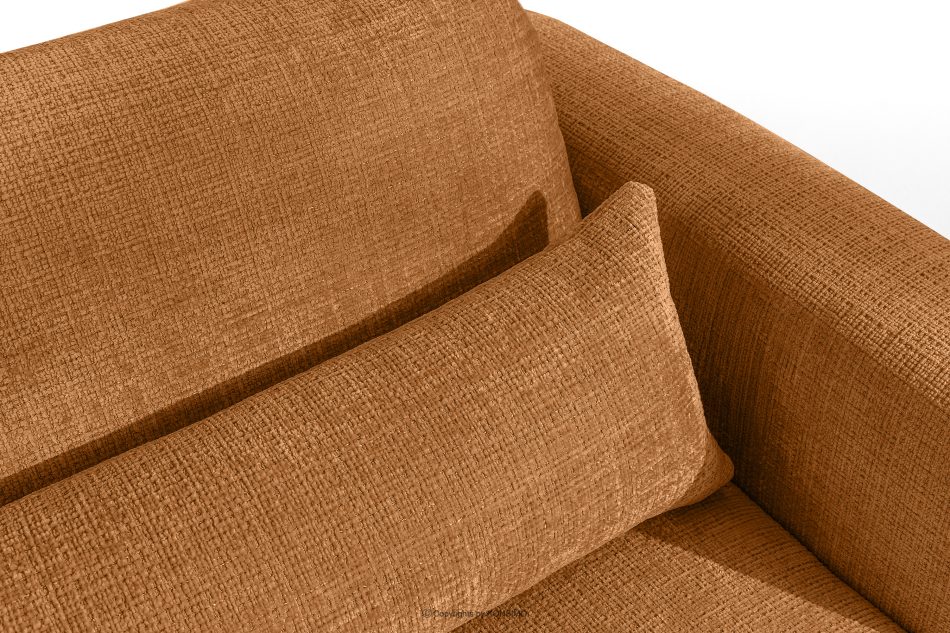 ELOSA Linkes Ecksofa und Sessel im japanischen Stil rot rot - Foto 9