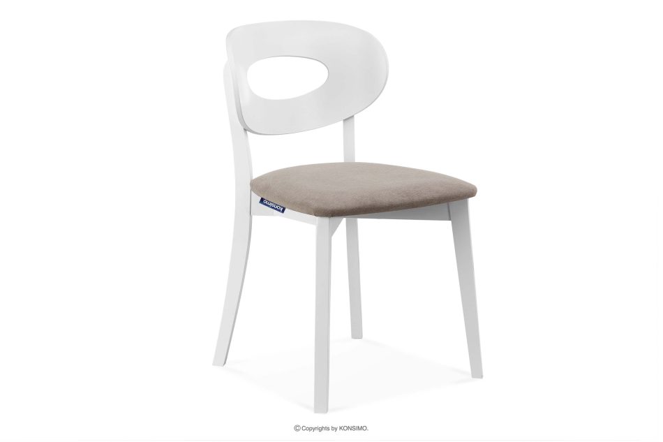 TANER Stuhl 2 tlg. beżowy/biały - Foto 3