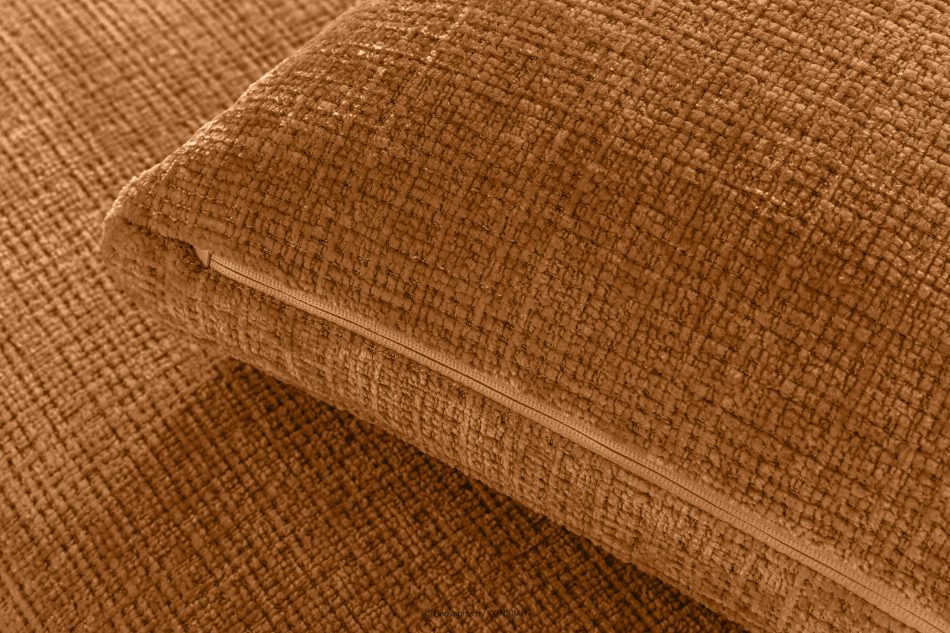 VERUS Weiches Ecksofa aus Chenille-Stoff rechts rot rot - Foto 9