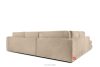 VERUS Großes Ecksofa für das Wohnzimmer Chenille-Stoff links beige beige - Foto 5