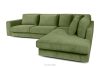 VERUS Bequeme Ecksofa aus Gewebestoff rechts grün grün - Foto 4