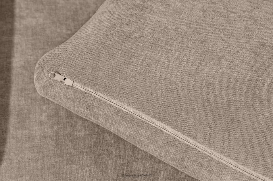 VERUS Bequeme Ecksofa für das Wohnzimmer Gewebestoff rechts beige beige - Foto 9