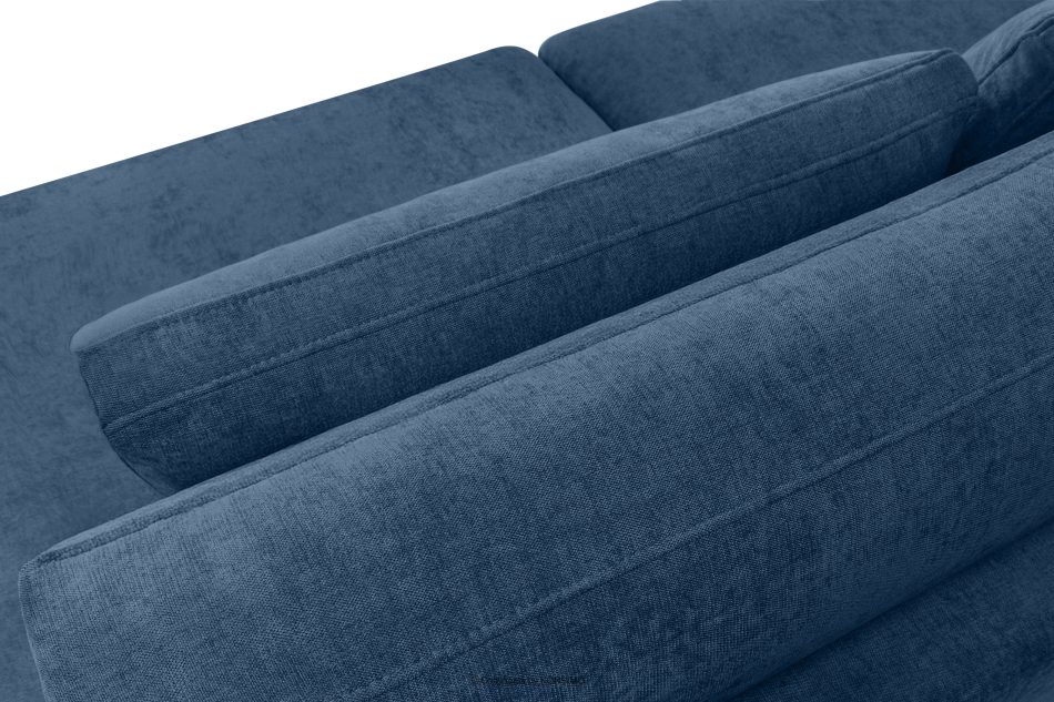 VERUS Bequeme Ecksofa aus Gewebestoff rechts dunkelblau dunkelblau - Foto 7