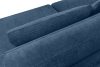 VERUS Großes Ecksofa für das Wohnzimmer aus Gewebestoff rechts dunkelblau dunkelblau - Foto 8