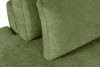 VERUS Großes Ecksofa aus geflochtenem Stoff links grün grün - Foto 9