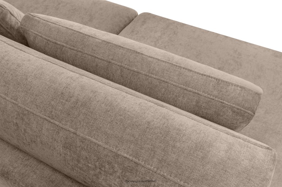 VERUS Großes bequemes Ecksofa für das Wohnzimmer Gewebestoff links beige beige - Foto 7