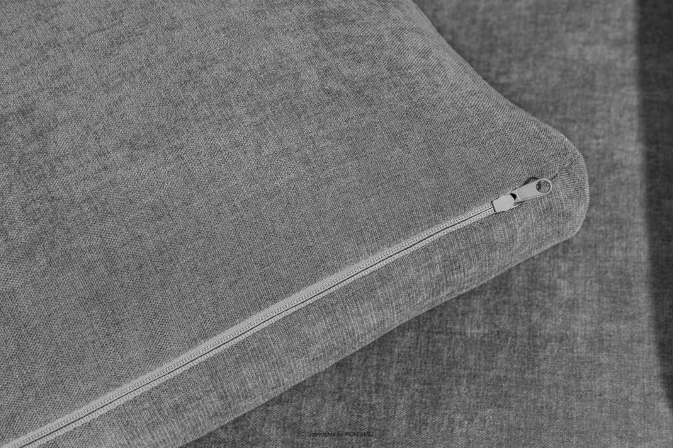 VERUS Großes Ecksofa für das Wohnzimmer aus Gewebestoff links dunkelgrau dunkelgrau - Foto 9