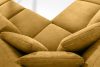VERUS Großes Ecksofa für das Wohnzimmer aus Gewebestoff links gelb gelb - Foto 11