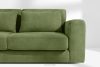 VERUS Großes Ecksofa für das Wohnzimmer aus Gewebestoff links grün grün - Foto 6