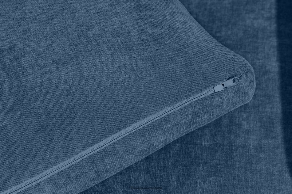 VERUS Großes Ecksofa für das Wohnzimmer aus Gewebestoff links dunkelblau dunkelblau - Foto 9