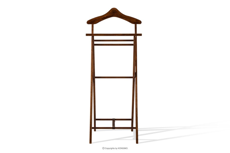 AGLAS Anzugbügel aus braunem Buchenholz braun - Foto 2