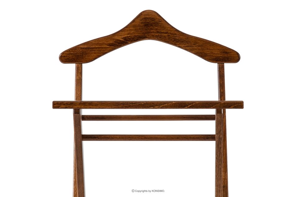 AGLAS Anzugbügel aus braunem Buchenholz braun - Foto 4