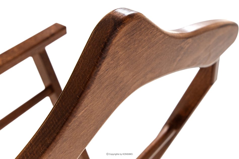 AGLAS Anzugbügel aus braunem Buchenholz braun - Foto 5