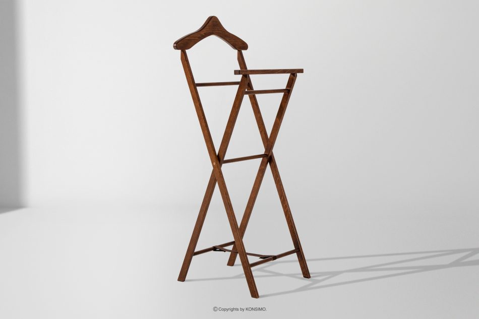 AGLAS Anzugbügel aus braunem Buchenholz braun - Foto 8