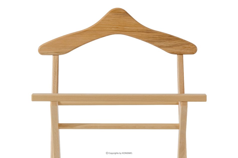 AGLAS Kleiderbutler aus Buchenholz natürlich - Foto 4