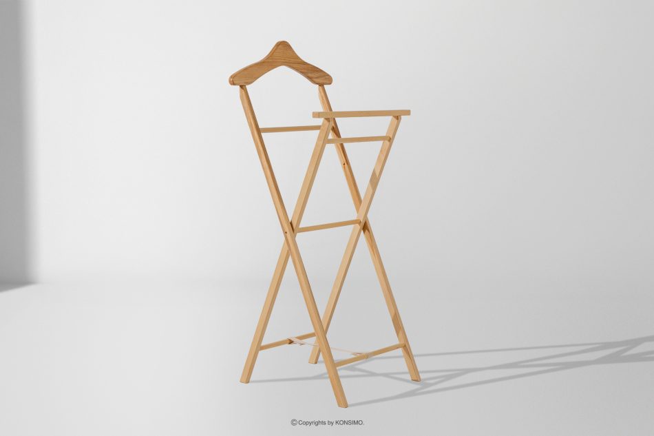 AGLAS Kleiderbutler aus Buchenholz natürlich - Foto 8