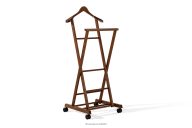 Holzständer für Anzüge braun
