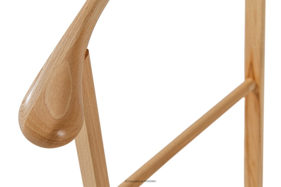 AGLAS Kleiderbutler aus Buchenholz natürlich - Foto 3