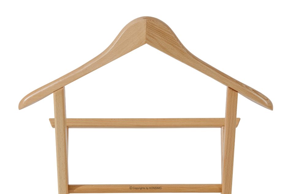 AGLAS Kleiderbutler aus Buchenholz natürlich - Foto 4