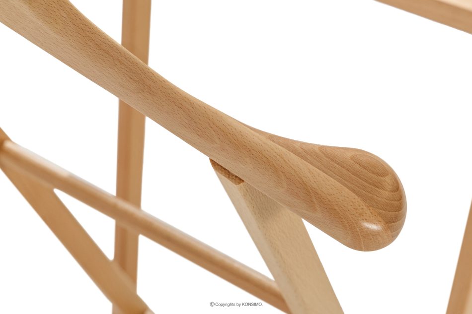 AGLAS Kleiderbutler aus Buchenholz natürlich - Foto 5