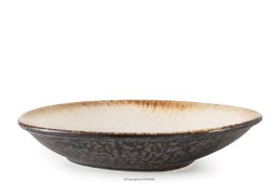 PRIMA, https://konsimo.de/kollektion/prima/ Handglasierter tiefer Teller hellbeige hellbeige - Foto