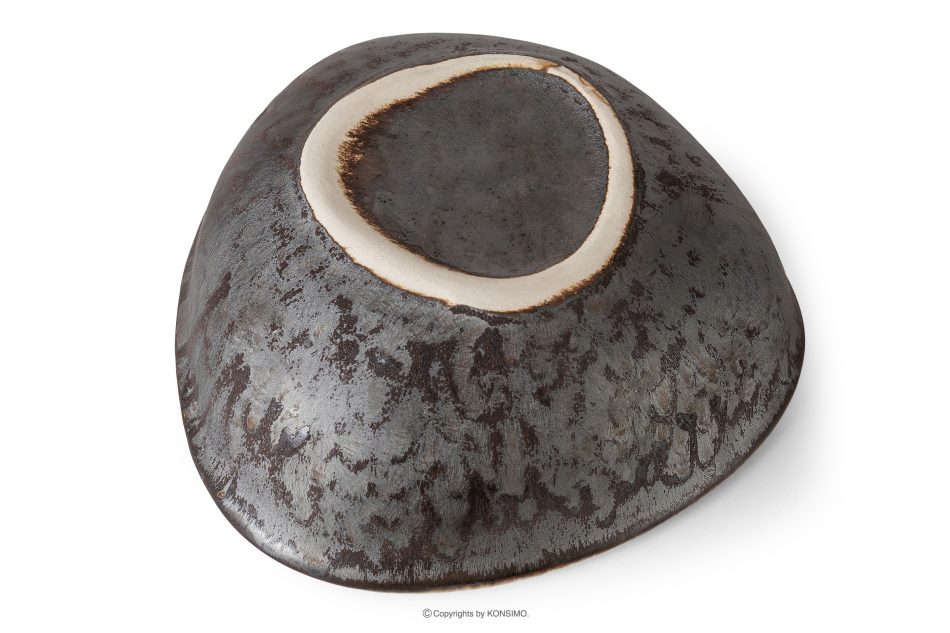 PRIMA Handglasierte Schale hellbeige hellbeige - Foto 3