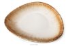 PRIMA Handglasierte tiefe Servierplatte hellbeige hellbeige - Foto 3