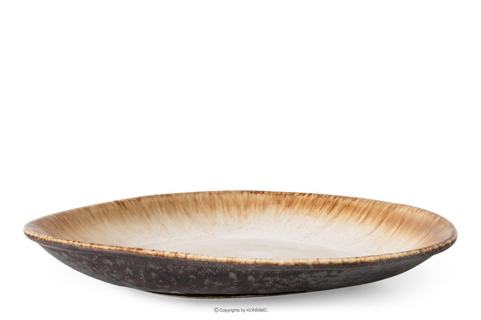 PRIMA Keramik- Geschirr-Set 6 Personen (12 tlg.) hellbeige hellbeige - Foto 5