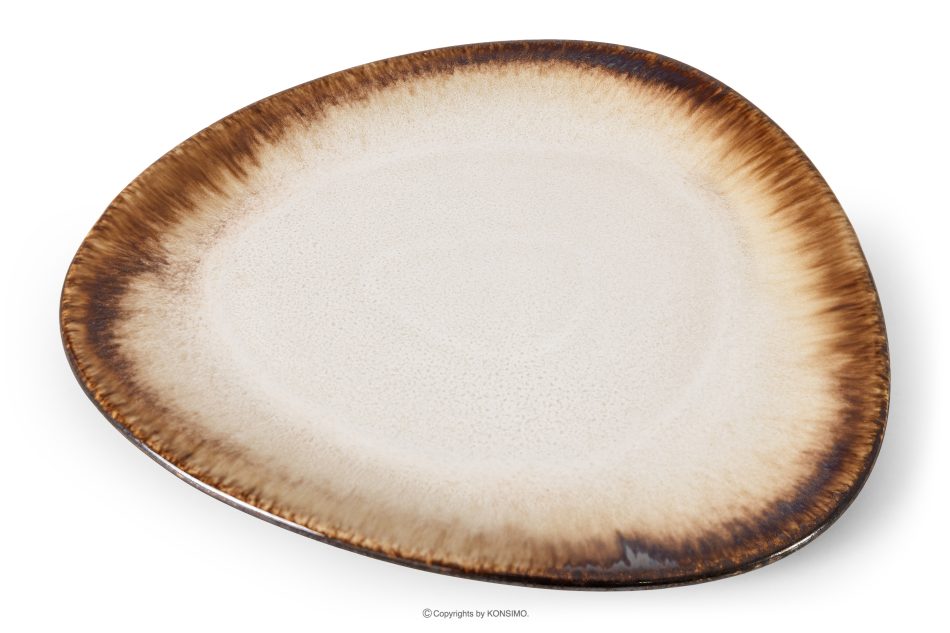 PRIMA Kombiservice aus handglasierter Keramik für 6 Personen (30 tlg.) hellbeige hellbeige - Foto 2