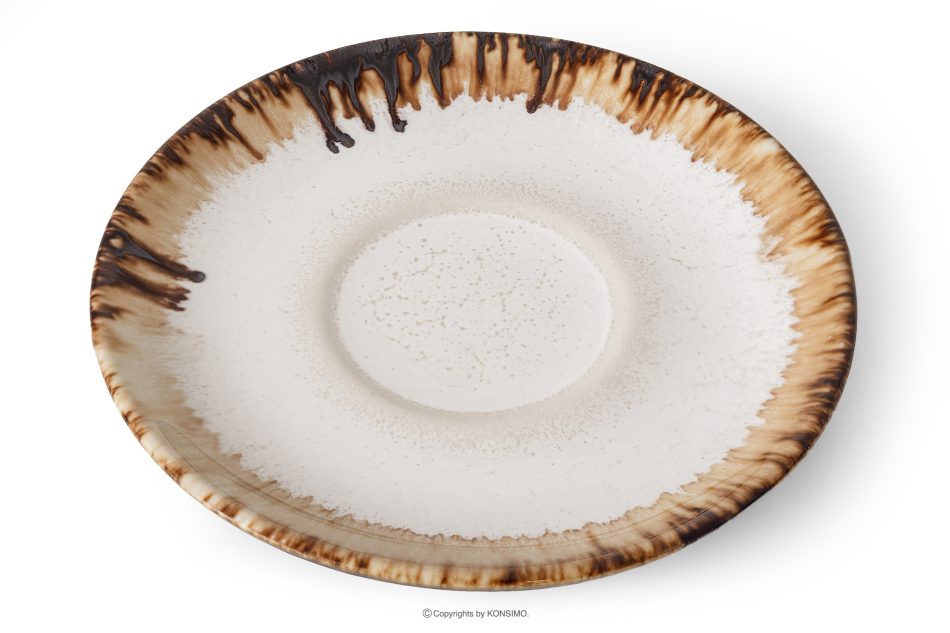 PRIMA Kombiservice aus handglasierter Keramik für 6 Personen (36 tlg.) hellbeige hellbeige - Foto 13